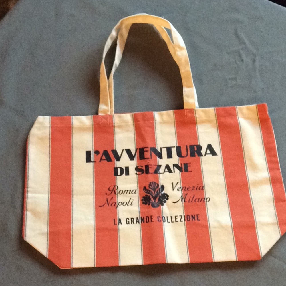 Sezane canvas bag. New